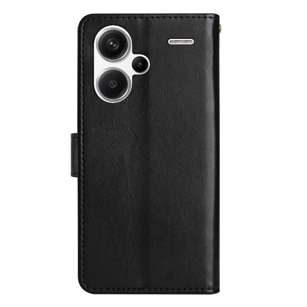 For Xiaomi Redmi Note 13 Pro+ 5G Leather Case Wallet Butterfly Imprinted Phone Cover