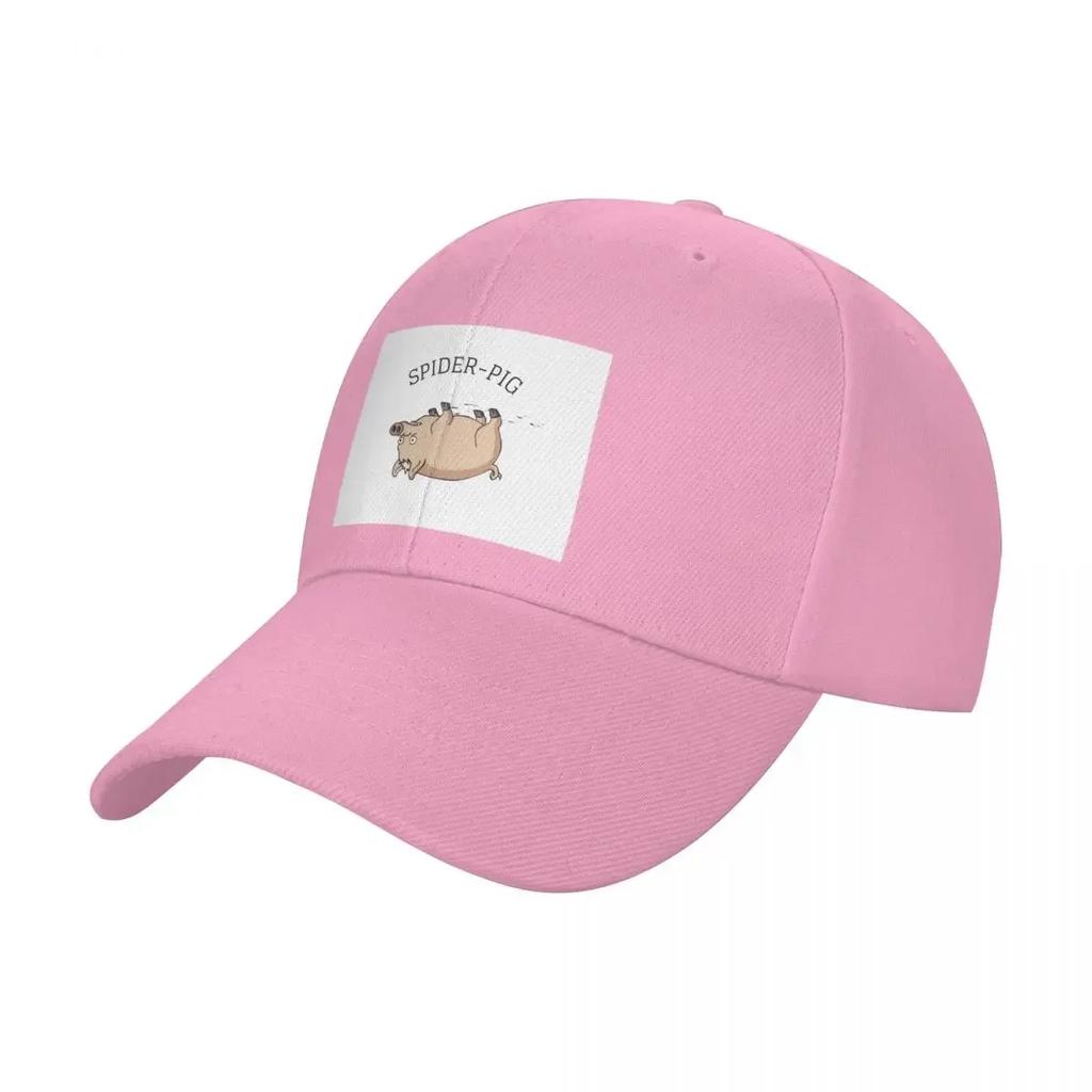 Spiderpig Baseball Cap Hat Man For The Sun funny hat Beach Bag Girl Mens