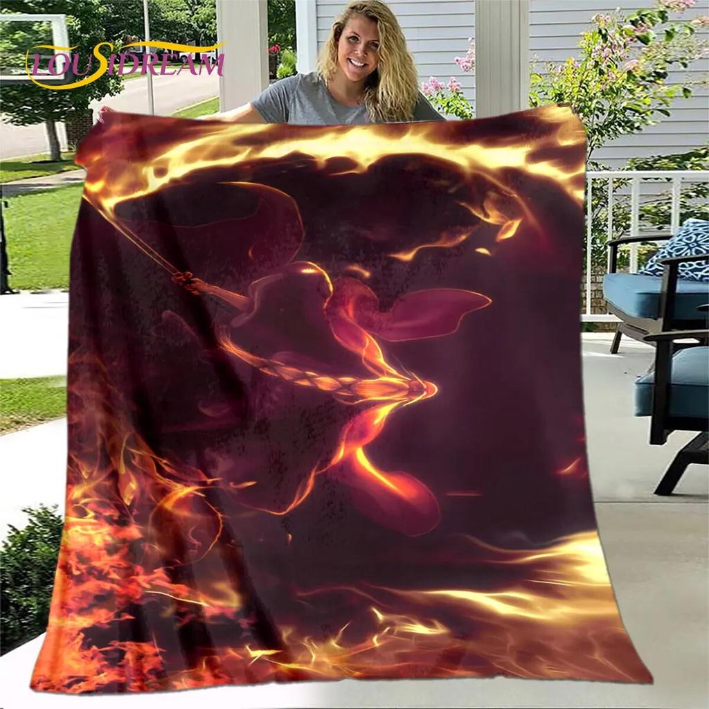 Bleach Japan Anime Cartoon Weiche Plüschdecke, Flanelldecke, Überwurf, Decke für Wohnzimmer, Schlafzimmer, Bett, Sofa, Picknick, Abdeckung für Kinder