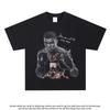 2026 Muhammad Ali Grafik Herren Baumwolle Seide Feuchtigkeitsableitend Rundhals Vintage Druck Klassisches Fan-Bekleidung T-Shirt