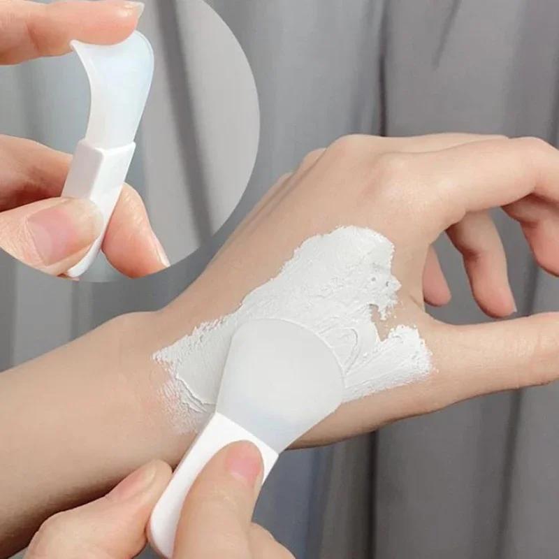 3Pcs Silicone Facial Mask Brush Face&Eye  Brushes Travel Portable Skin Care Tools Cream Mud Mask Applicator Scraper Face Cleanse