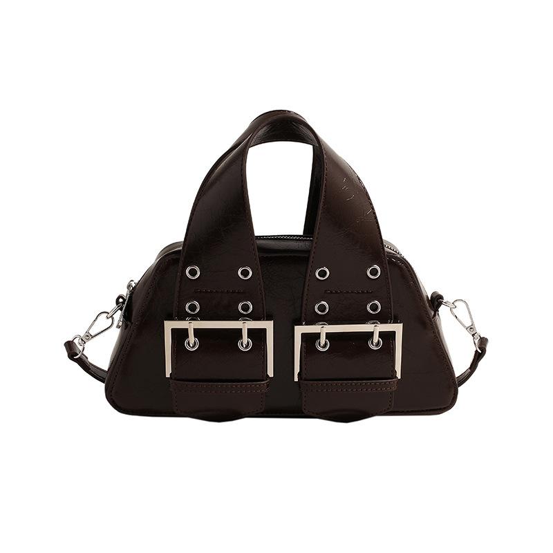 Fashion Personalized Bag Women's New Solid Color Versatile Small Square Bag Casual Messenger Bag