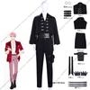 Tamon's B-Side Tamon Fukuhara Anime Cosplay Costume Wig F/ACE Stage Outfit Earrings Bag Hottiehara For Women Men Halloween Party