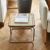 2024 New Ins Style Household Living Room Tea Table Modern Simple Vine Tea Table Stainless Steel Tea Table DropShipping