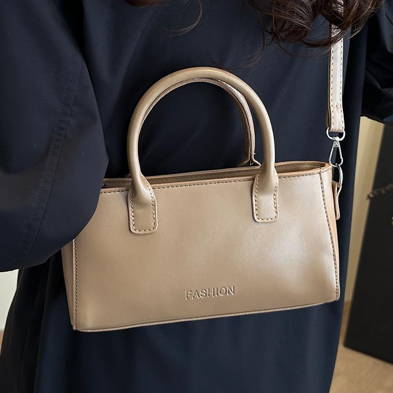 Neue kleine Retro-Tasche für Damen, Frühling und Sommer, Melone, lässige Umhängetasche für Damen, One-Shoulder-Handtasche