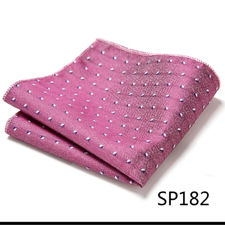 Guangzhou 1200-Pin High-Density Men'S Elegant Retro Business Suit Jacquard Pocket Towel Square Towel