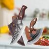 WXCOO Kitchen Knife Hand-Forged Boning Knife for Cutting Meat Fruit Barbecue Cleaver Household Cooking Accessories