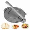 6,5 Zoll Tortilla-Presse Maker Aluminiumlegierung Maistortillas Teigpresswerkzeuge Küchenbedarf Grau