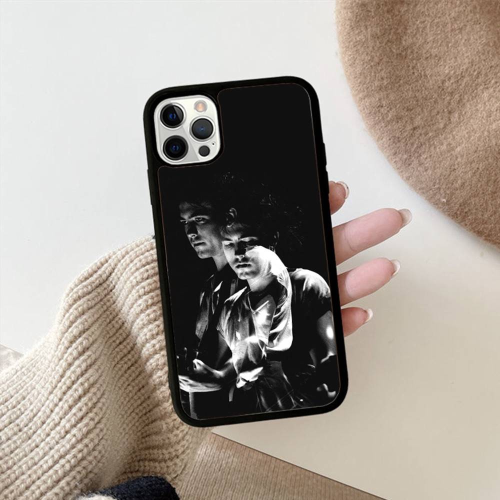 

Band THE C-CURE Phone Case For iphone 11 12 13 14 15 Pro Max 17 16 Plus Hard PC+TPU Back Cover iPhone 15 Pro