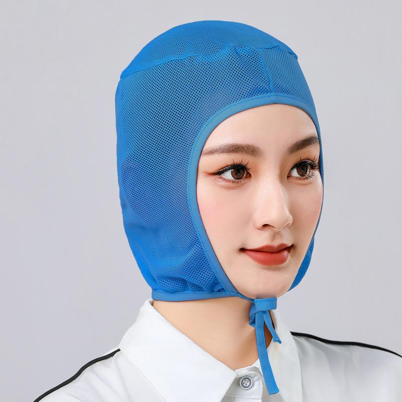 

Gifts Breathable Mesh Work Cap Headband Soft Dustproof Hat General Unisex Mesh Cap For Food Factory Workshops