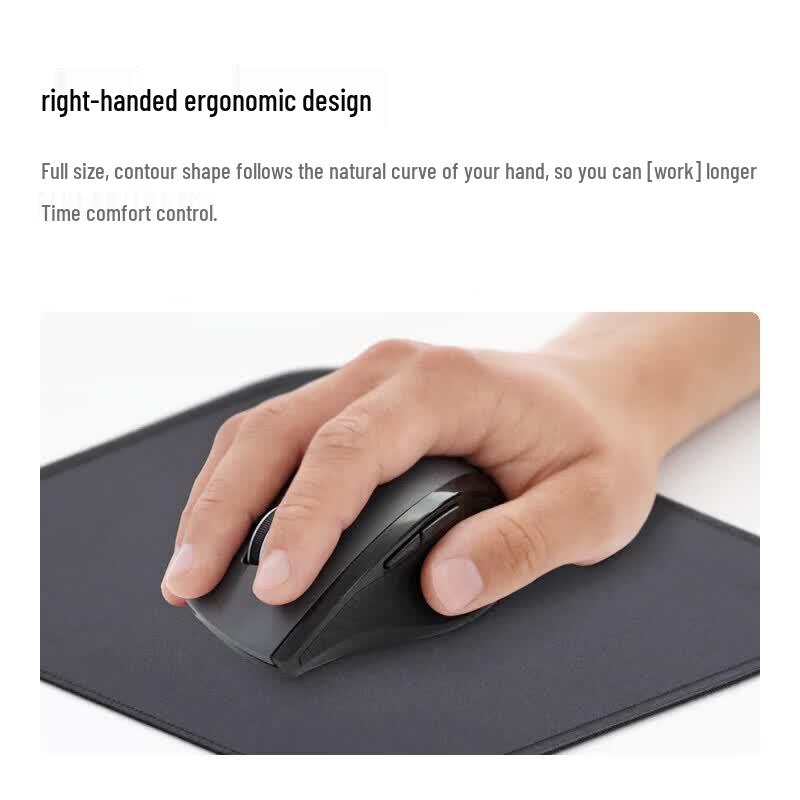 Logitech M705 Wireless Dual-Mode Ergonomic Laser Mouse
