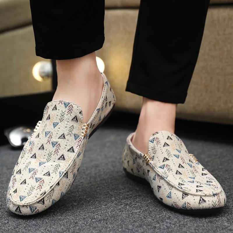 Mens Flat Loafers Comfortable Casual Shoes Breathable Slip-On Soft Driving Shoes Light Moccasins Hombre Men Lazy Shoes 2025