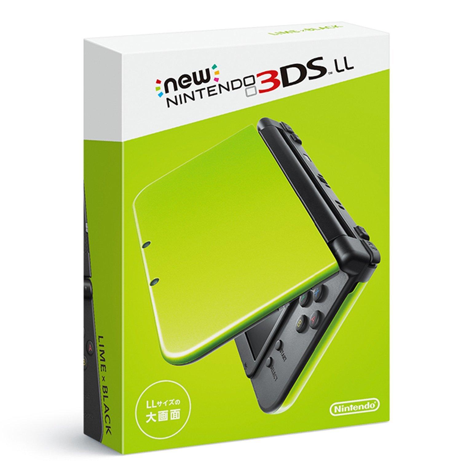 

Нова Nintendo 3DS LL Lime x Black
