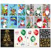 6/24pcs Christmas Lollipop Candy Cane Pendant Xmas Tree Hanging Ball Ornaments Christmas Decorations For Home 2024 New Year Gift