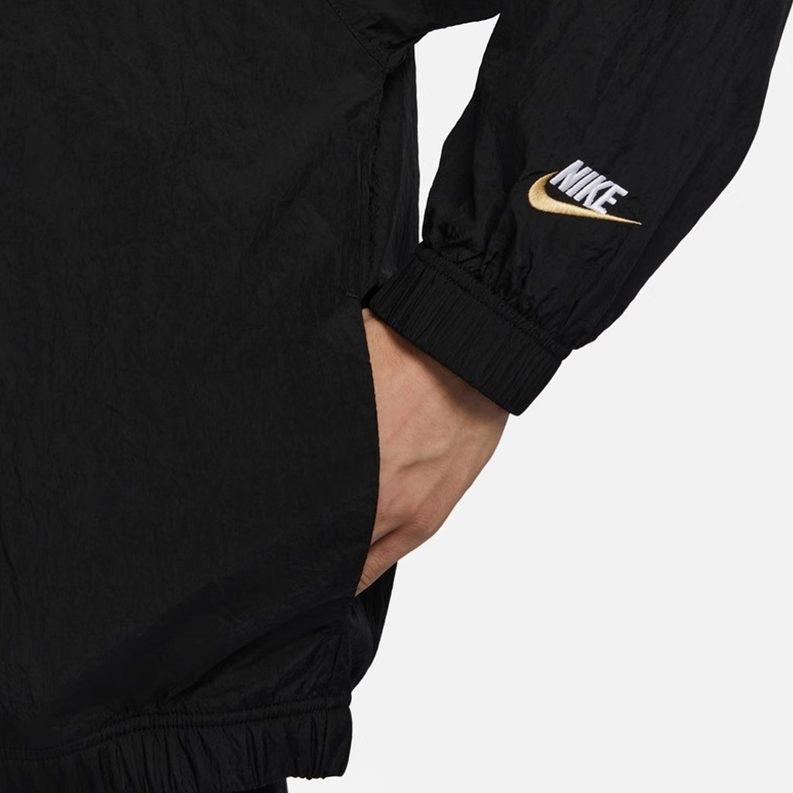 Nike Jackets Men's Black Stand Collar Moderate Other FN7233-010