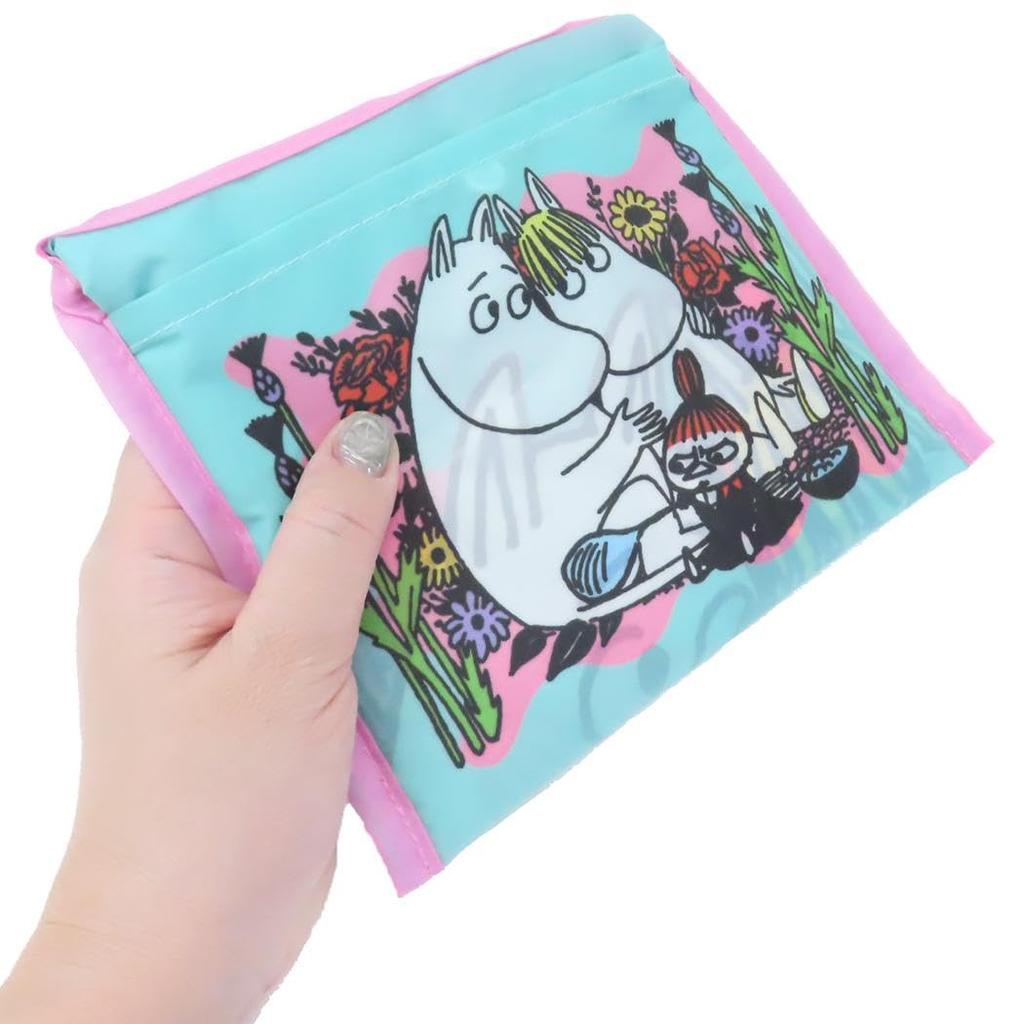 Small Planet Mumin Einkaufstasche Blumen und Blasen