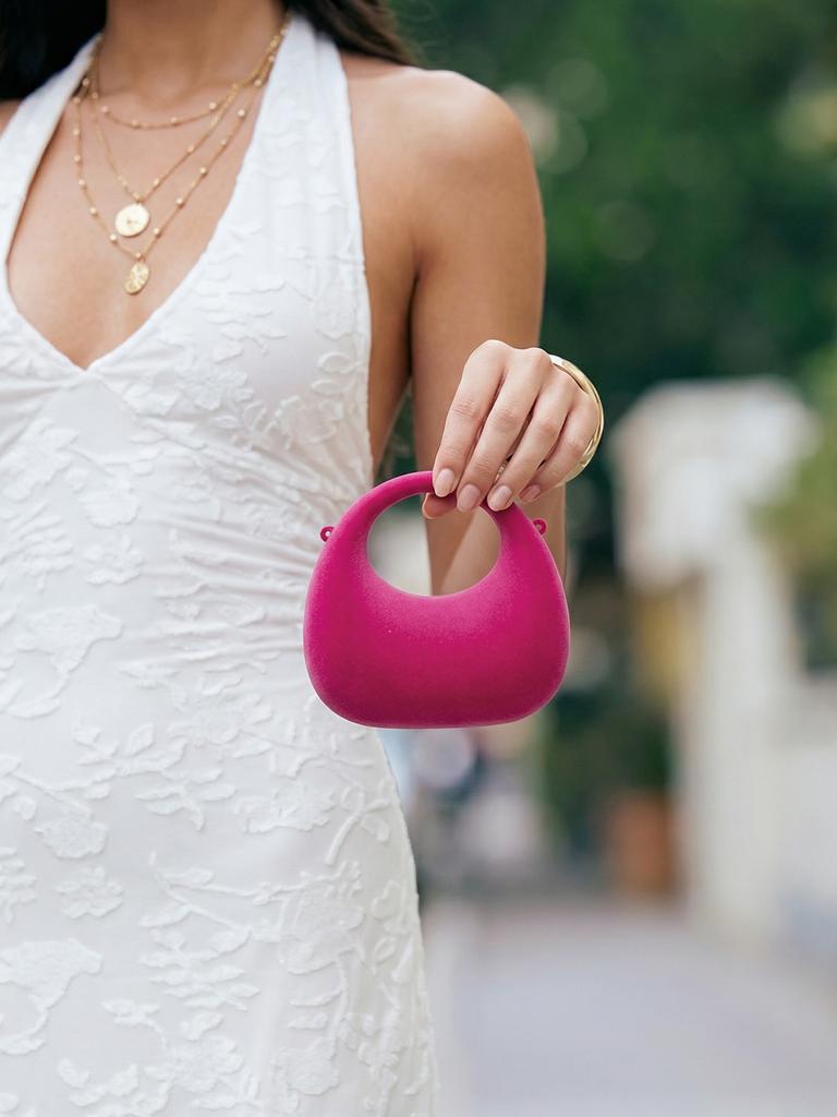 Stylish Mini Velvet Evening Bag Womens Chain Crossbody Bag Wedding Party Shoulder Bag Luxury Designer Evening Handbag Coin Purse