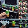Cute Cartoon Cactus Car Perfume Air Freshener Car Fragnance Clip Vent Parfume Car Flavoring Accessories  (Color Ramdom )
