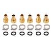 3 Set Garden Hose Repair Kit Hose Repair Connector with Clamps for 3/4 5/8 Garden Hose
