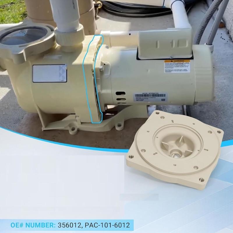Högpresterande Tätningsplatta Nedgrävd Pump Enkel Installation Ersättning 356071Z Poolreservdel Lämplig för Poolpumpar