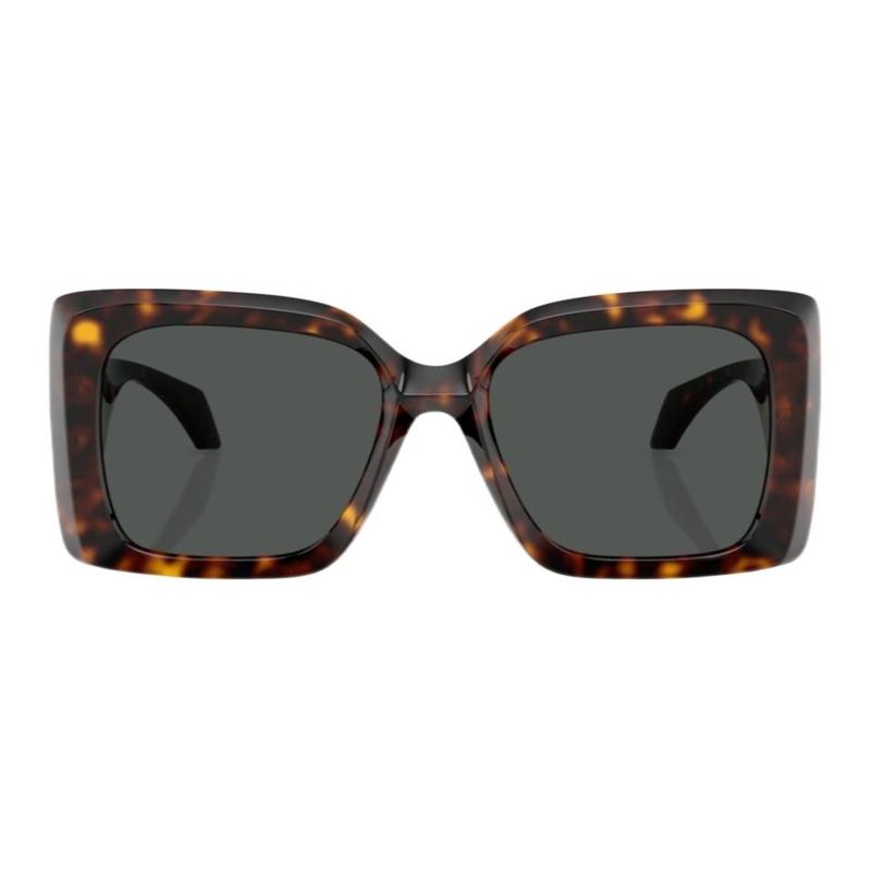 Versace Brand Logo Irregular Sunglasses Women's Brown 19575858 VERTFD4E-Brown F