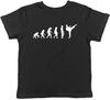 Evolution des Karate Jungen Mädchen Kinder Kinder T-Shirt