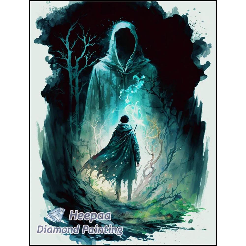 Harry P-Potter and Elk Deer Cartoon Diamond Painting Kits Photo Art 5d Diy Full Drills Mosaic Cross Stitch Embroidery Home Decor