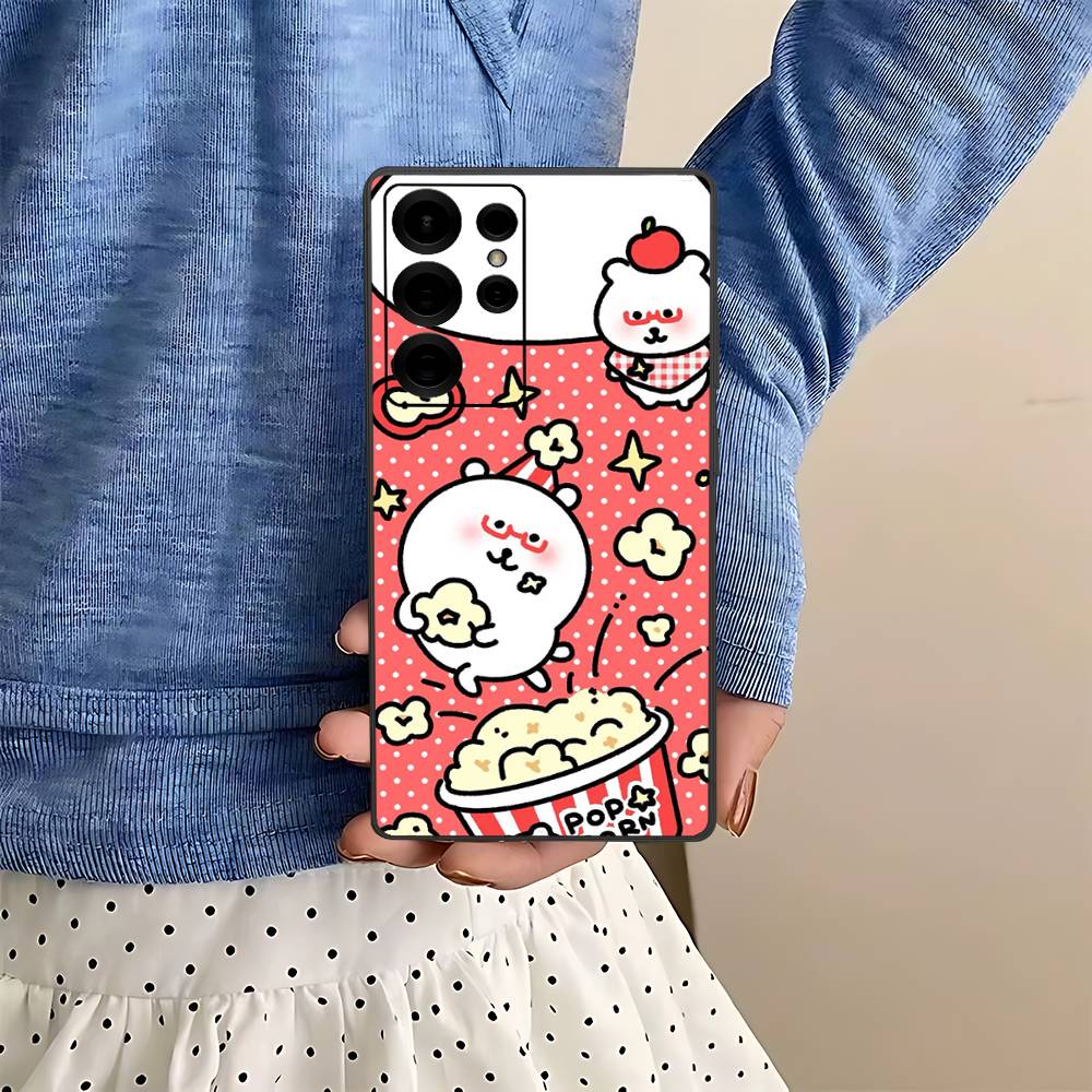 

Cute Joke Bear Phone Case For Samsung S 24 Fe 25 Ultra Plus 20 Lite 21 30 22 23 24 22 Ultra 5G Fundas Samsung S24