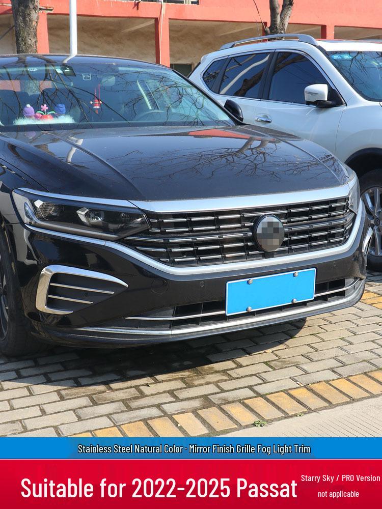 Volkswagen Passat Fog Light Frame Decorative Grille Trim Strip