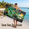 Sporting CP Design Beach Towel Custom Text Large Towel for Beach Vacation