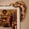 Corner Design Xmas Door Topper Festive Theme Reindeer Wall Decoration  Party Supplies