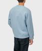 Dickies Fleece Ox Collar Logo Relaxed Crewneck Ashley Blue