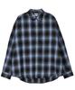 Nasttingijeubeleoldaenmi Vintage Oversized Check Shirt_Blue