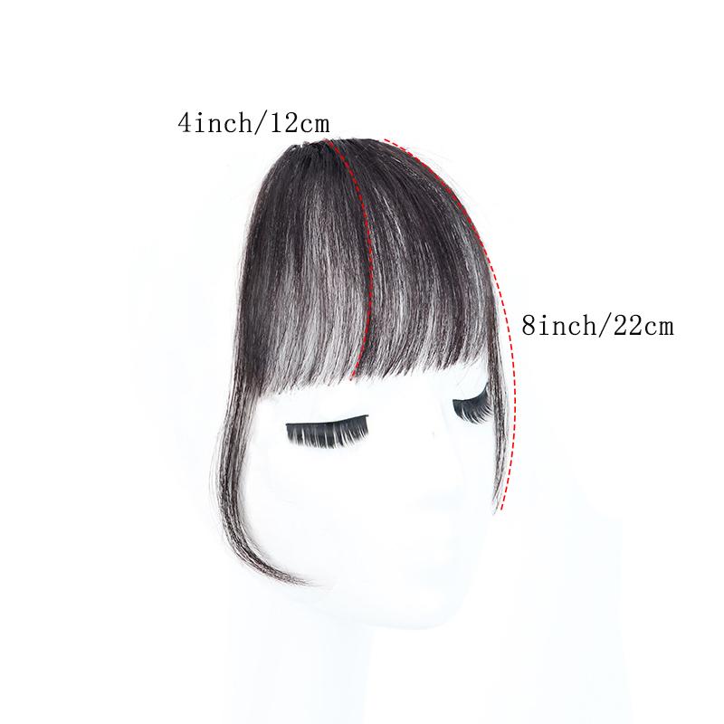 Bangs Wig Synthetic Bangs Lady Invisible Bangs  Age Reduction Forehead Wig Piece Wigs For Women A Variety of Colors Are Available