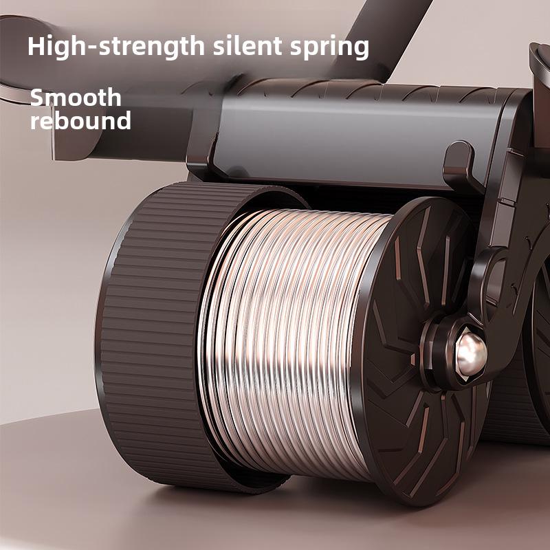 Břišní kolečko s automatickým odrazem: Podpora loktů pro muže a ženy – domácí fitness nástroj pro trénink břicha a jádra