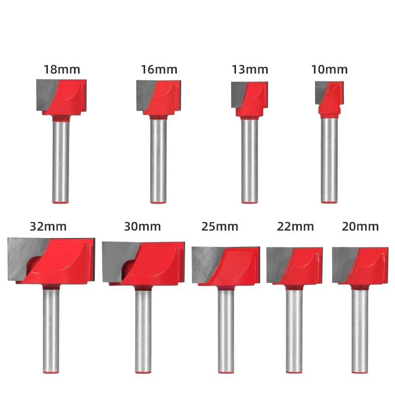 1 Stück 6/8mm Schaft Reinigungsboden Gravur Fräser Holzbearbeitungswerkzeug Vollhartmetall Holzfräser Schaftfräser 8/22/28/32mm