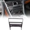 Real Carbon Fiber Central Control CD Panel Frame Cover Trim Sticker For BMW 8 Series G14 G15 G16 2019-2025 Interior Accessories