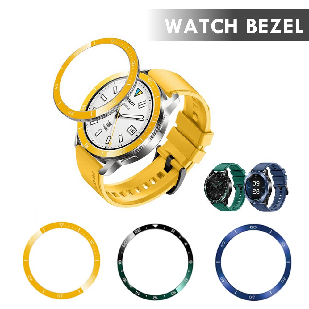 Metallringar för Xiaomi Watch S4/S3 Klocka Rostfritt Stål Skyddsring Klockskyddsring