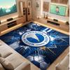 Brighton & Hove Albion Football Print Crystal Velvet Rug, Comfortable Water Absorbent Non Slip Indoor Floor Carpet