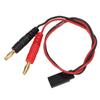 For Futaba Female to 4.0 Banana Male Adapter Cable for LiPo Battery Balance Charging 22AWG (KST‑030)
