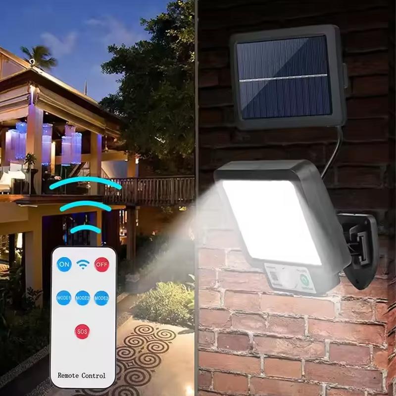 LED Solar Split Wall Lamp 3 Mode Waterproof Motion Sensor Lamps Garden Street Lighting Solar Lamp For Garage Security Wall Light