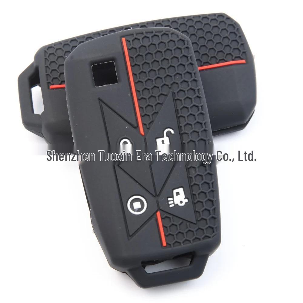 Renault T Series T520/T460 Heavy Duty Honeycomb 4-Button Silicone Key Cover
