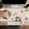 Cute Otter Mouse Pad Large Gaming Accessory XXL Game Rubber Deskmat HD Non-Slip Computer Keyboard Desk Mat Laptop Long Mousepad