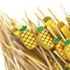 Yousheng 100 Pcs Food Picks Disposable Bamboo No Harm Cactus Shape Salad Sticks for Banquet