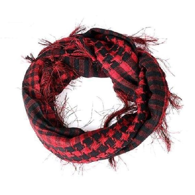 

Мужской ветрозащитный квадратный шарф, тактический шарф-хиджаб для пустыни, мусульманский сетчатый платок