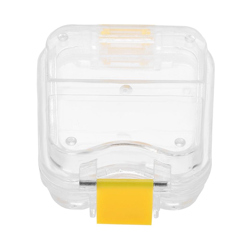 Professional Denture Box Dental False Teeth Storage Case Tooth Container with Film