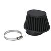 2pcs Black Motorcycle 2.35" 60mm Air Intake High Flow Cone Filter Mushroom Head
