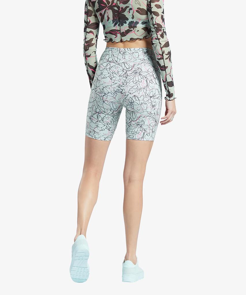 Reebok Cl Aop Leggings Shorts - Light Green / Hb8623