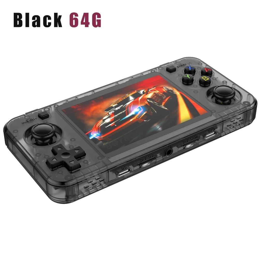 Console Portable Rétro R36H Système Linux Open Source Consoles de Jeux Écran IPS 3,5 pouces Lecteur Vidéo Portable Pour Cadeaux de Noël