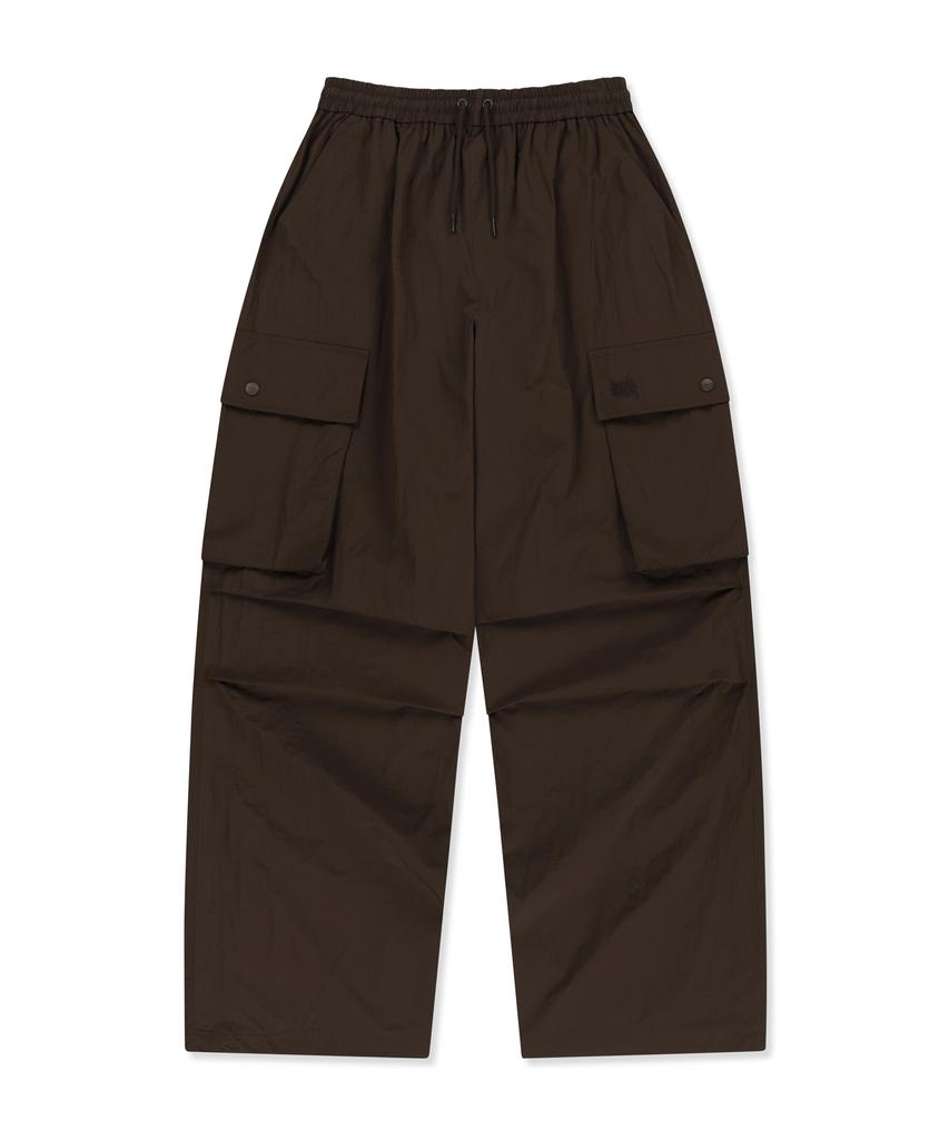 BROWNBREATH Nylon Cargo Pants - Dark Brown